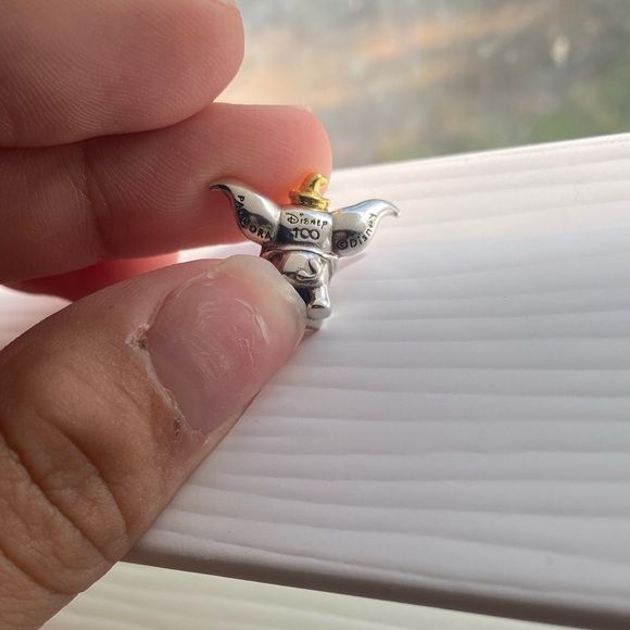 Disney x Pandora 100th anniversary dumbo lab grown diamond charm - Picture 2 of 2